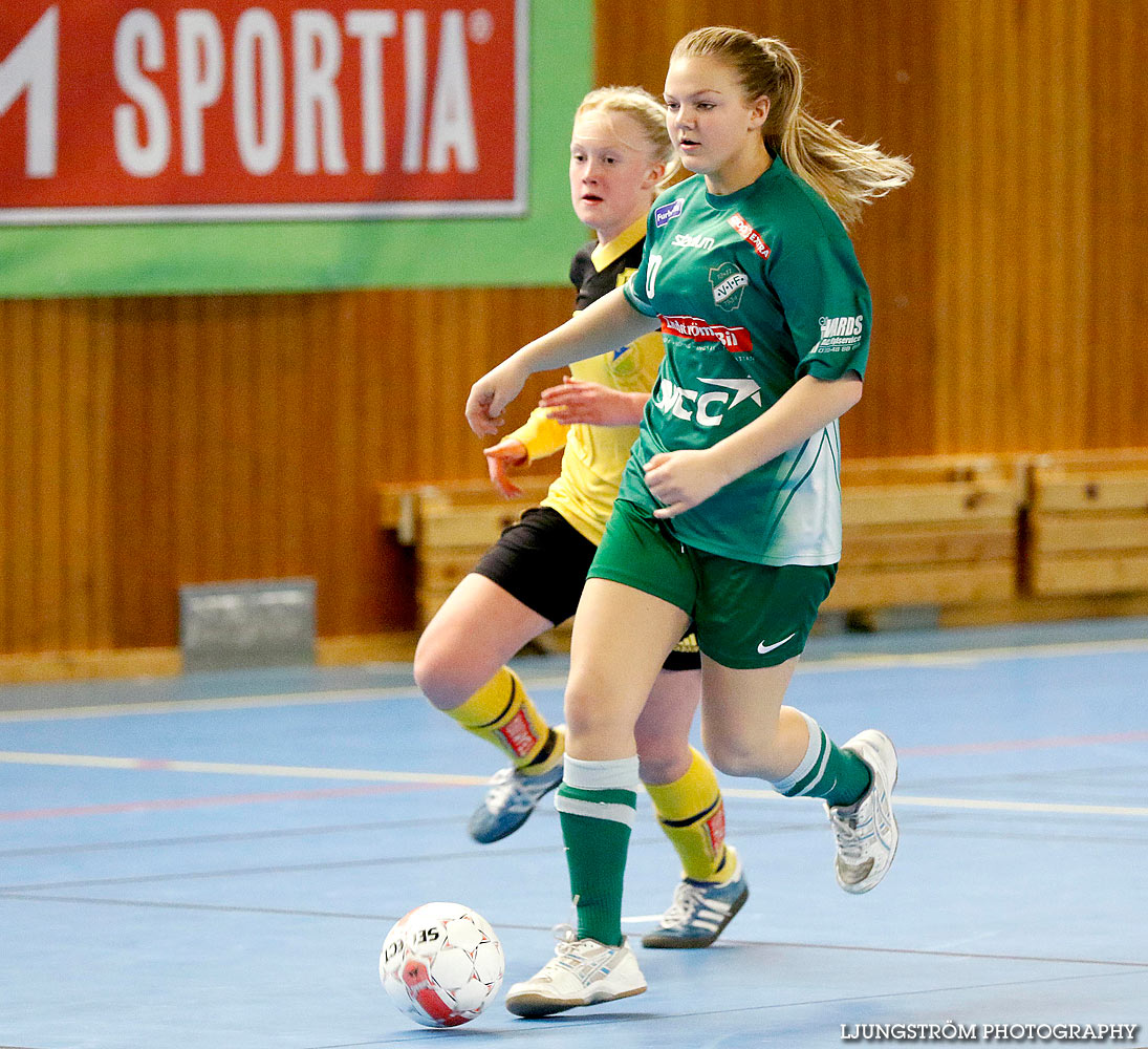 Möbelcupen 1/2-final Fagersanna IF/Mölltorp-Brevik AIF-Våmbs IF 0-1,dam,Tibro Sporthall,Tibro,Sverige,Futsal,,2015,127422