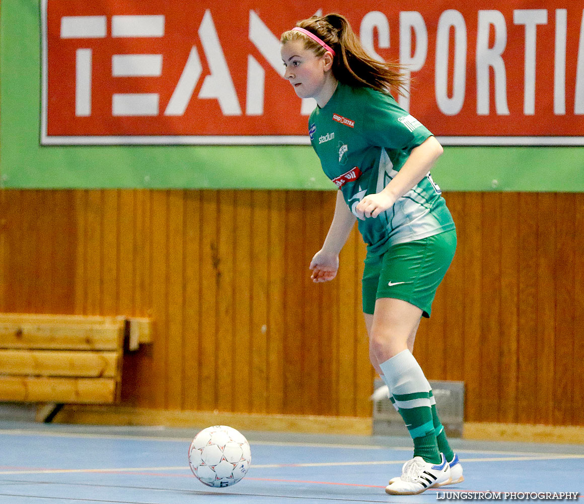 Möbelcupen 1/2-final Fagersanna IF/Mölltorp-Brevik AIF-Våmbs IF 0-1,dam,Tibro Sporthall,Tibro,Sverige,Futsal,,2015,127439