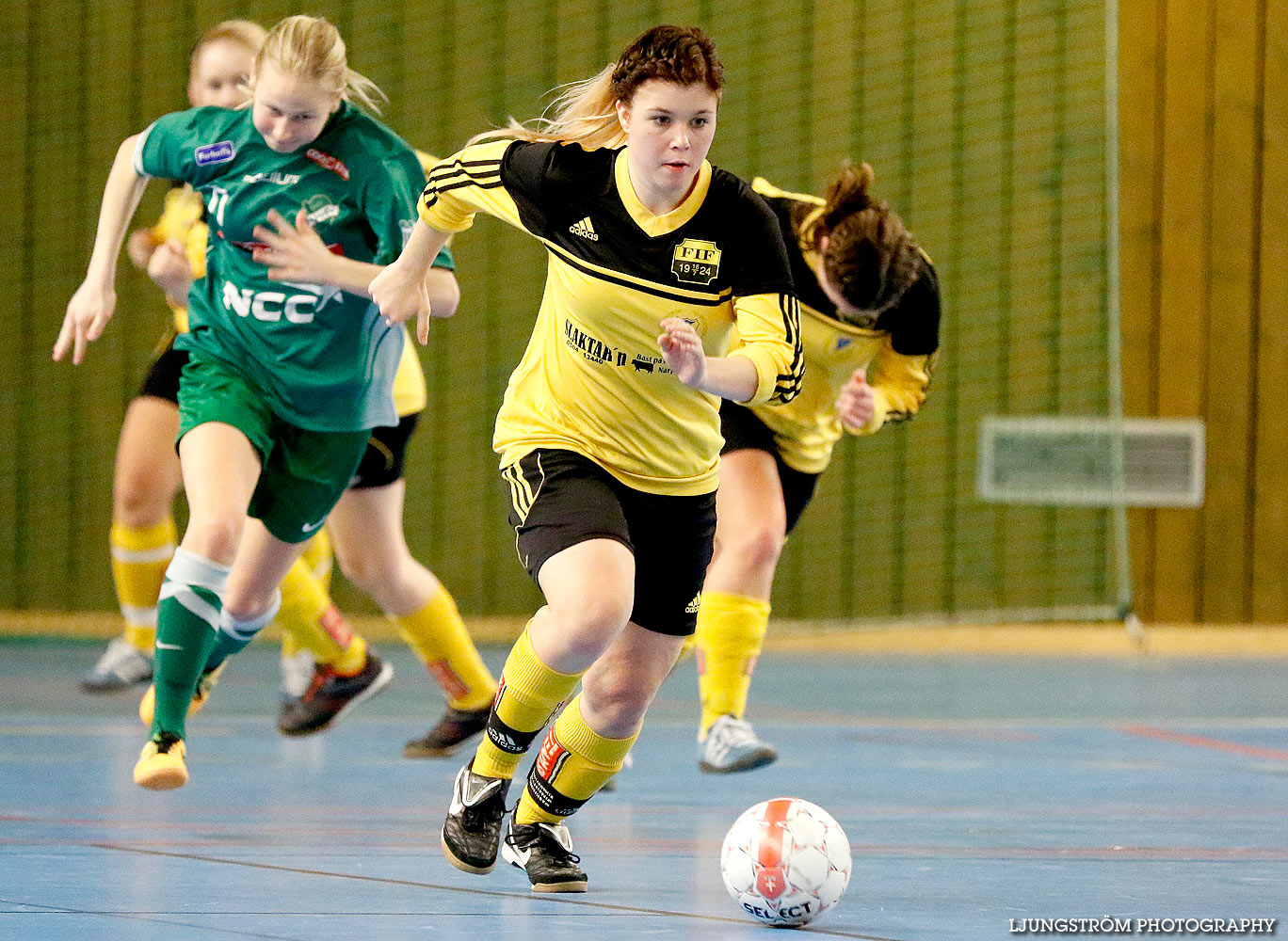 Möbelcupen 1/2-final Fagersanna IF/Mölltorp-Brevik AIF-Våmbs IF 0-1,dam,Tibro Sporthall,Tibro,Sverige,Futsal,,2015,127440