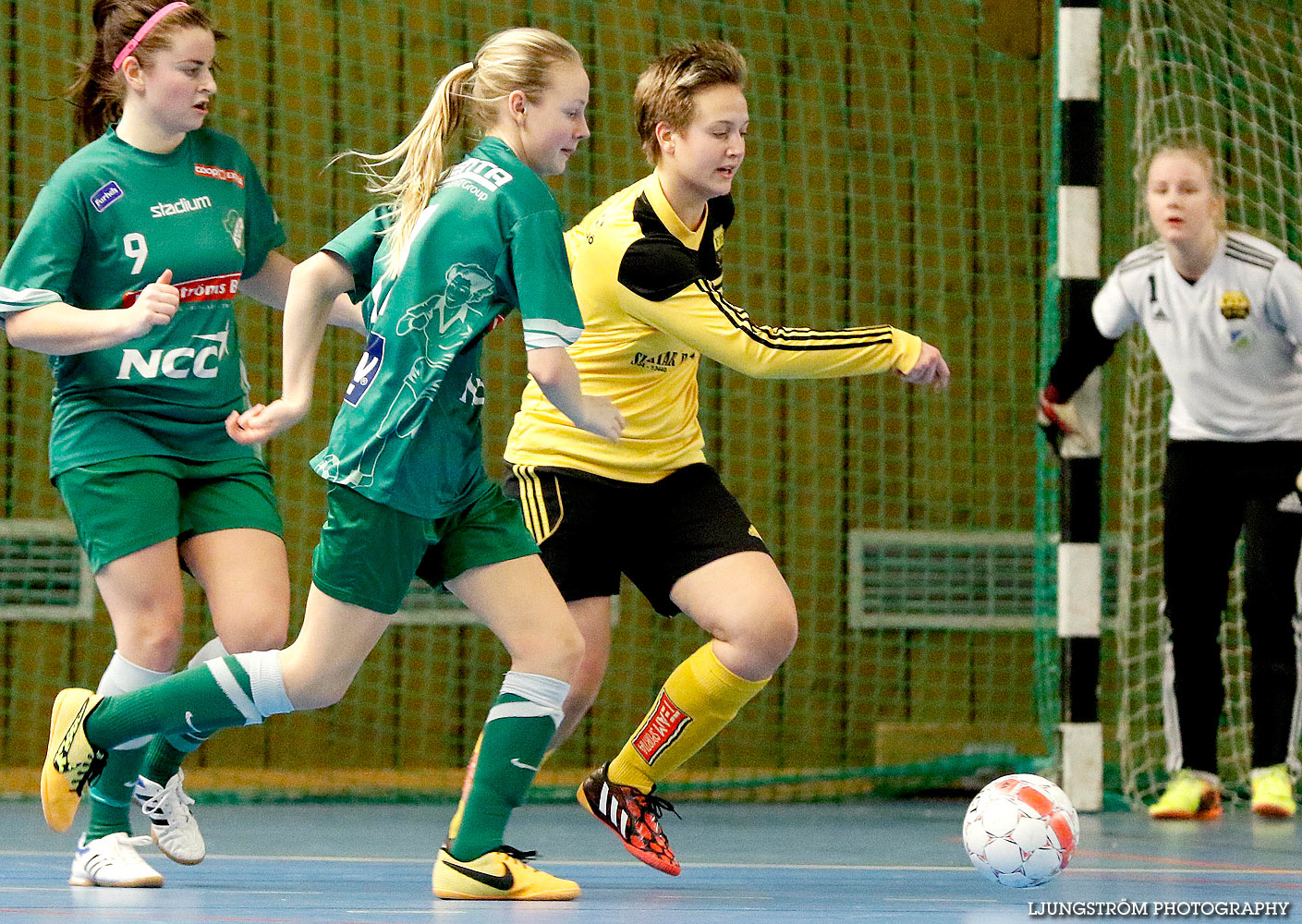 Möbelcupen 1/2-final Fagersanna IF/Mölltorp-Brevik AIF-Våmbs IF 0-1,dam,Tibro Sporthall,Tibro,Sverige,Futsal,,2015,127446