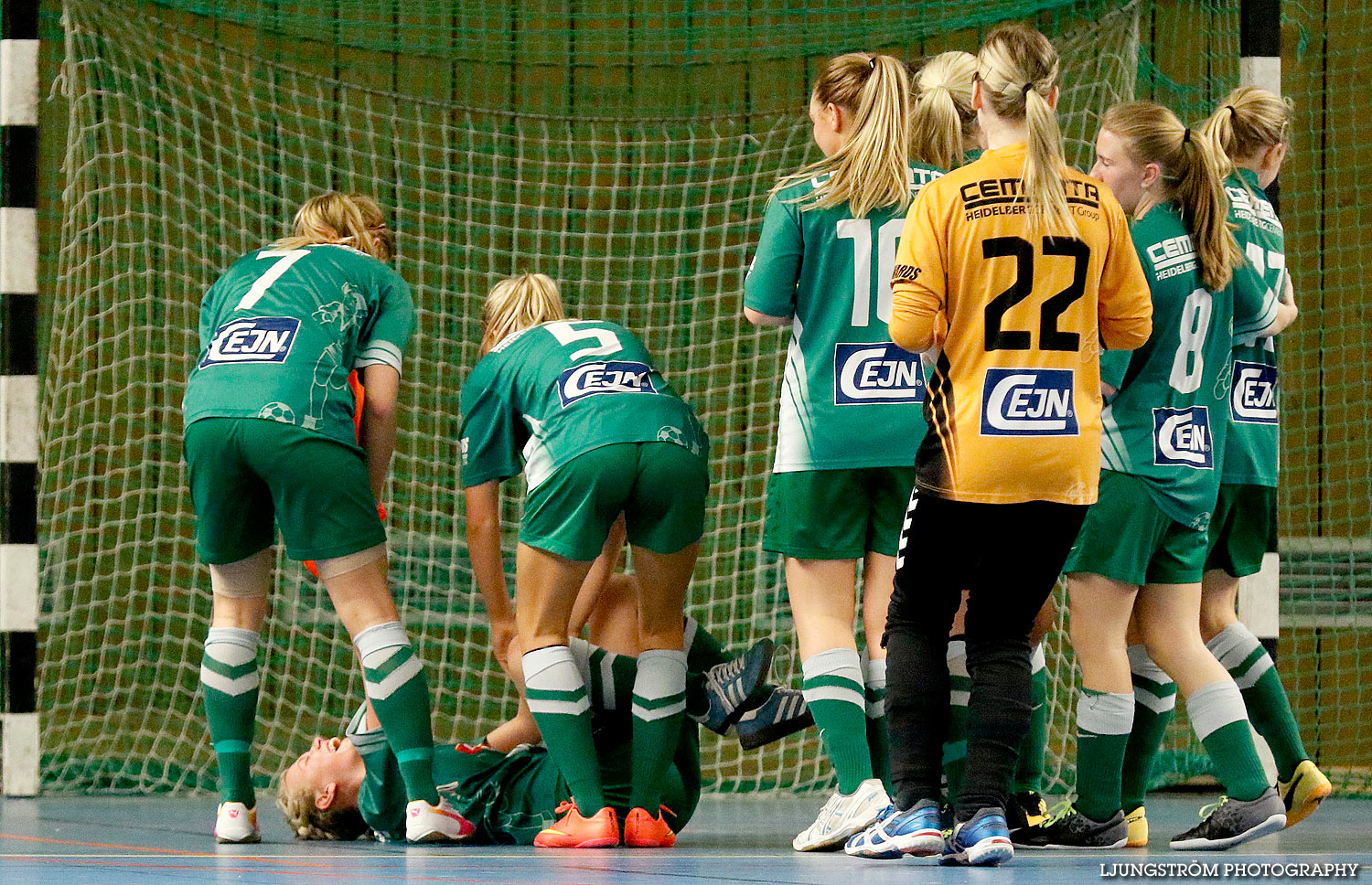 Möbelcupen 1/2-final Fagersanna IF/Mölltorp-Brevik AIF-Våmbs IF 0-1,dam,Tibro Sporthall,Tibro,Sverige,Futsal,,2015,127459