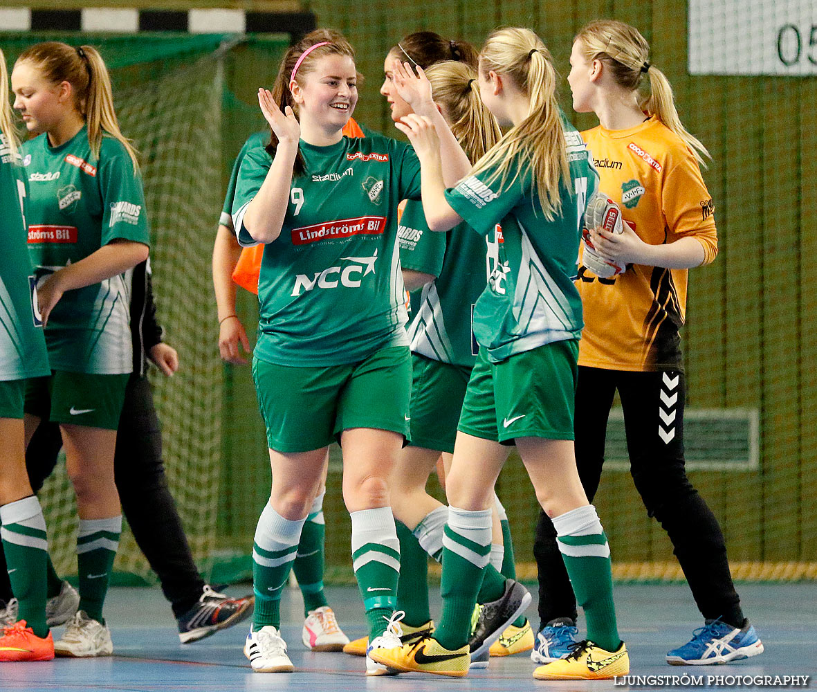 Möbelcupen 1/2-final Fagersanna IF/Mölltorp-Brevik AIF-Våmbs IF 0-1,dam,Tibro Sporthall,Tibro,Sverige,Futsal,,2015,127465