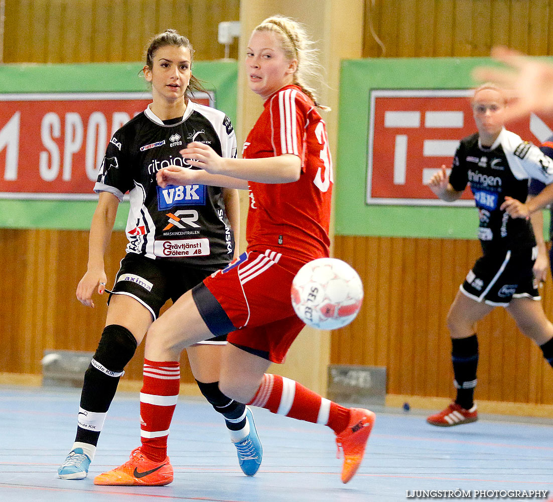 Möbelcupen 1/2-final Skövde KIK-Mariestads BoIS FF 2-1,dam,Tibro Sporthall,Tibro,Sverige,Futsal,,2015,127482