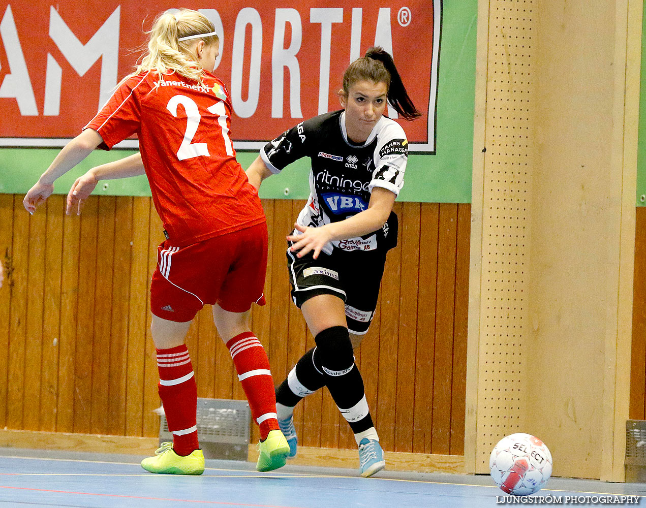 Möbelcupen 1/2-final Skövde KIK-Mariestads BoIS FF 2-1,dam,Tibro Sporthall,Tibro,Sverige,Futsal,,2015,127496