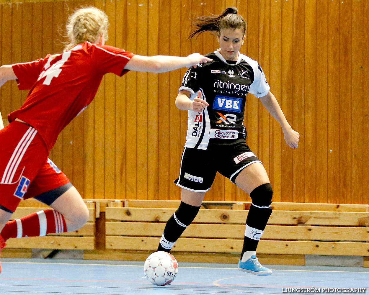 Möbelcupen 1/2-final Skövde KIK-Mariestads BoIS FF 2-1,dam,Tibro Sporthall,Tibro,Sverige,Futsal,,2015,127498
