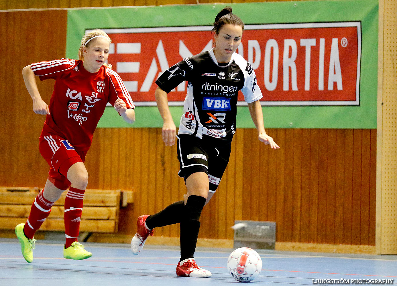 Möbelcupen 1/2-final Skövde KIK-Mariestads BoIS FF 2-1,dam,Tibro Sporthall,Tibro,Sverige,Futsal,,2015,127501