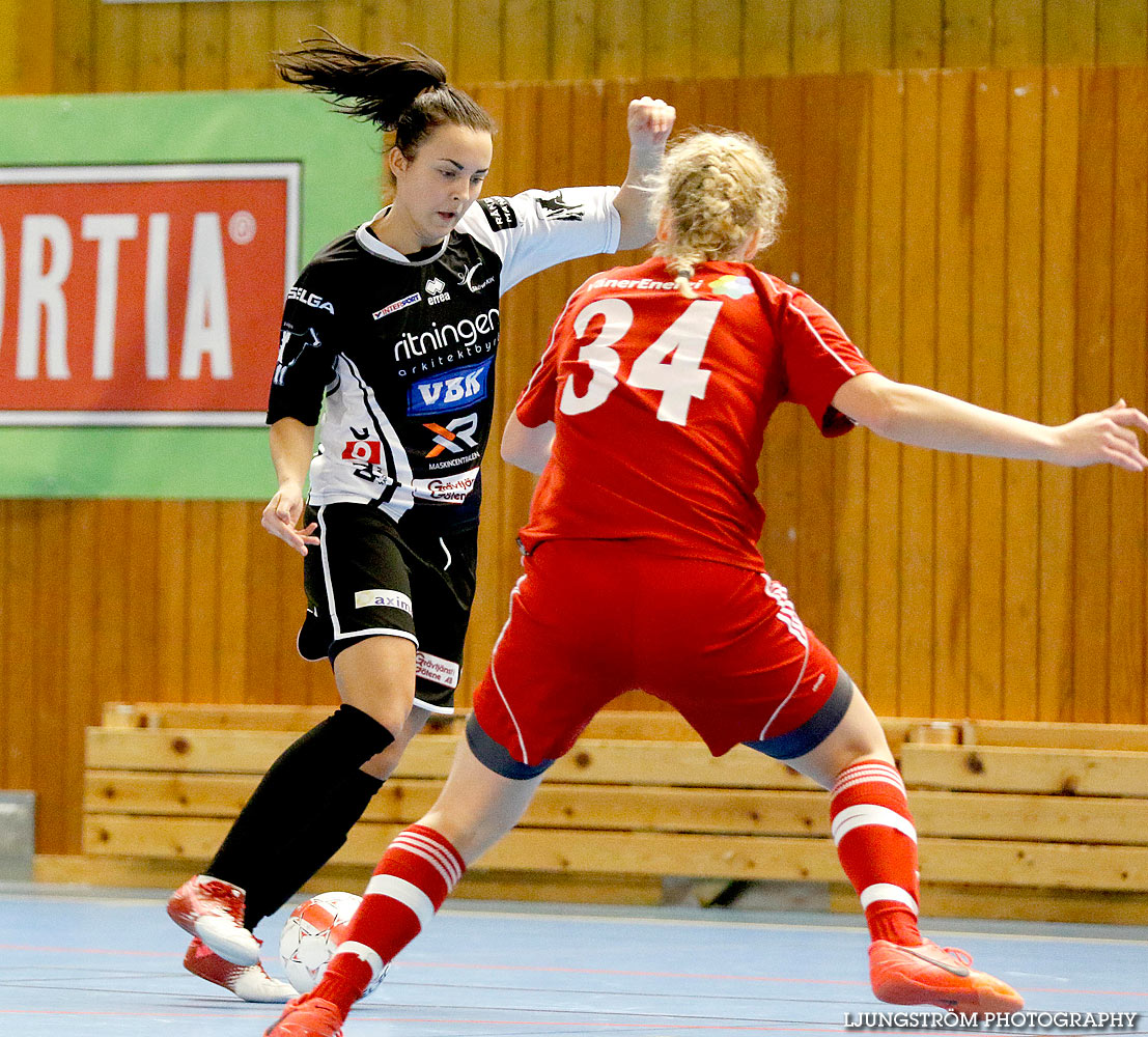 Möbelcupen 1/2-final Skövde KIK-Mariestads BoIS FF 2-1,dam,Tibro Sporthall,Tibro,Sverige,Futsal,,2015,127503