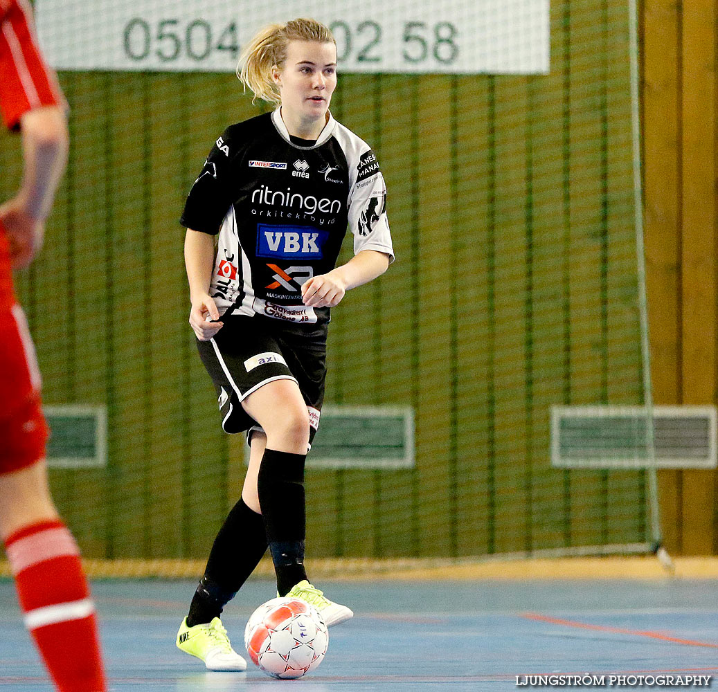 Möbelcupen 1/2-final Skövde KIK-Mariestads BoIS FF 2-1,dam,Tibro Sporthall,Tibro,Sverige,Futsal,,2015,127511