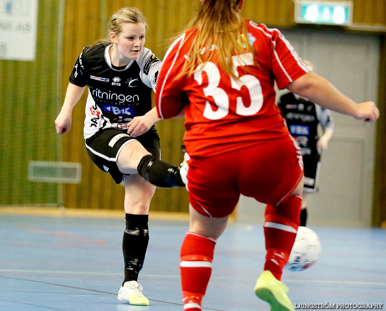 Möbelcupen 1/2-final Skövde KIK-Mariestads BoIS FF 2-1,dam,Tibro Sporthall,Tibro,Sverige,Futsal,,2015,127521