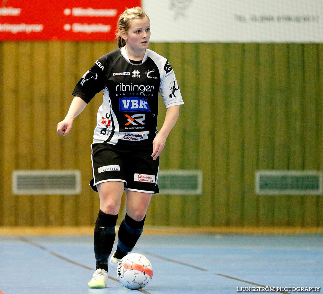 Möbelcupen 1/2-final Skövde KIK-Mariestads BoIS FF 2-1,dam,Tibro Sporthall,Tibro,Sverige,Futsal,,2015,127523