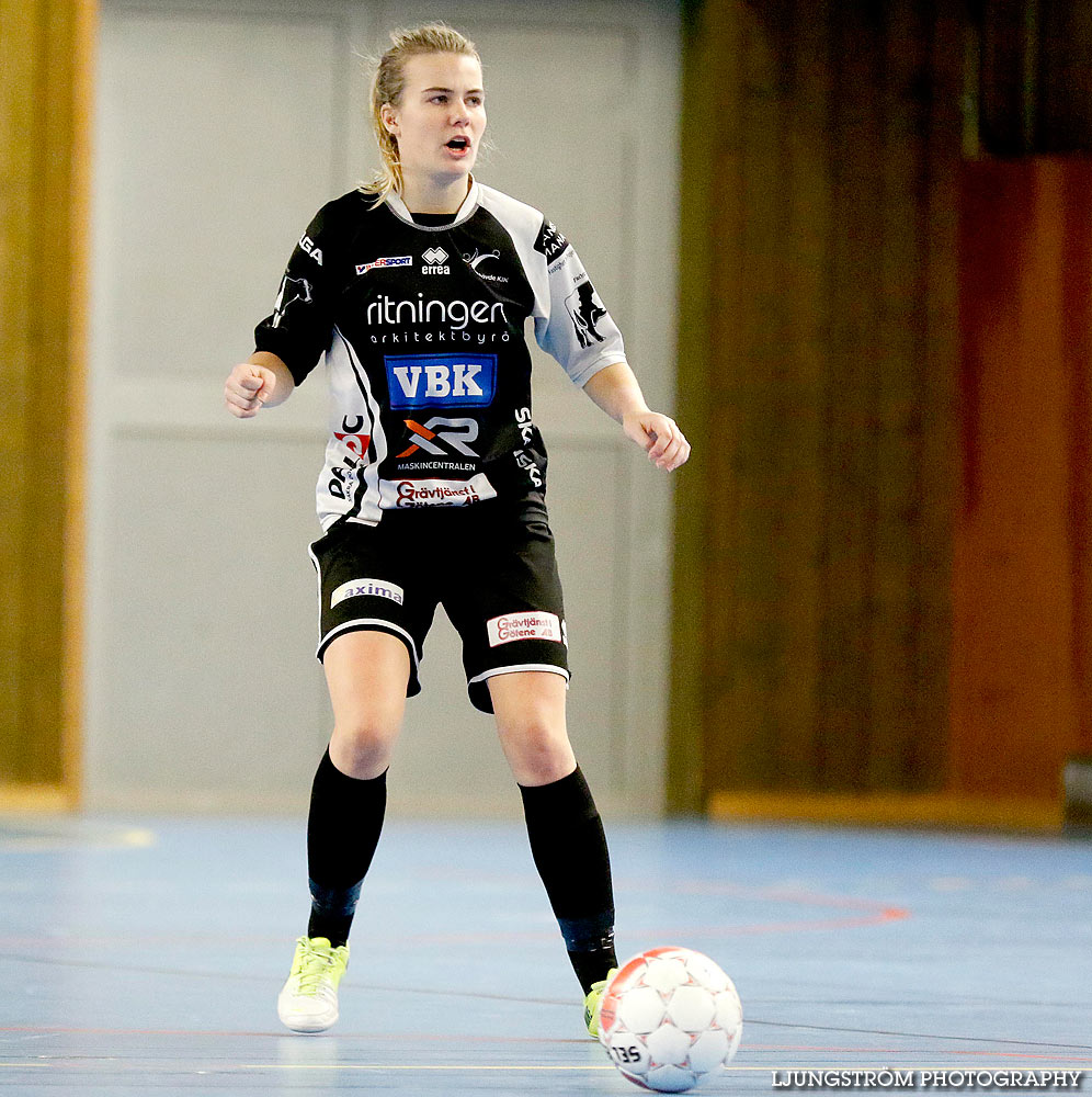 Möbelcupen 1/2-final Skövde KIK-Mariestads BoIS FF 2-1,dam,Tibro Sporthall,Tibro,Sverige,Futsal,,2015,127524