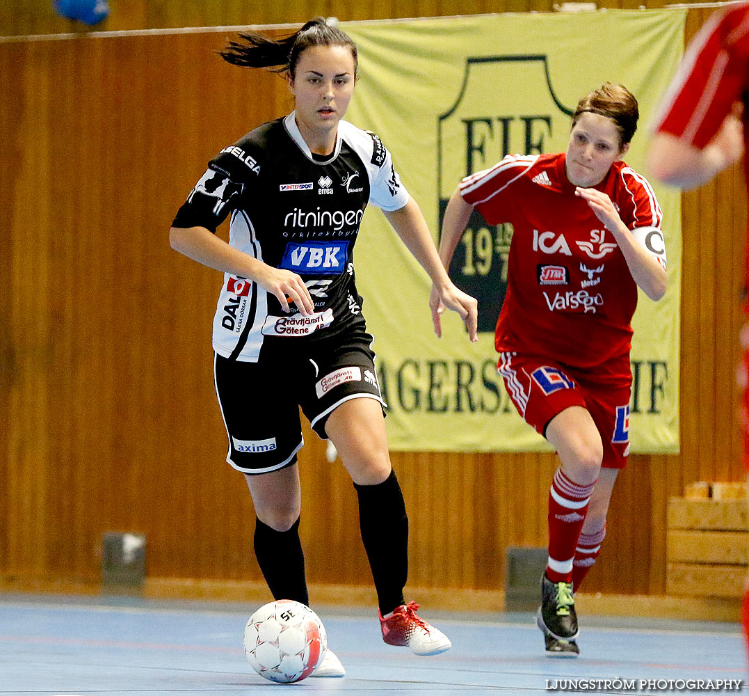 Möbelcupen 1/2-final Skövde KIK-Mariestads BoIS FF 2-1,dam,Tibro Sporthall,Tibro,Sverige,Futsal,,2015,127525