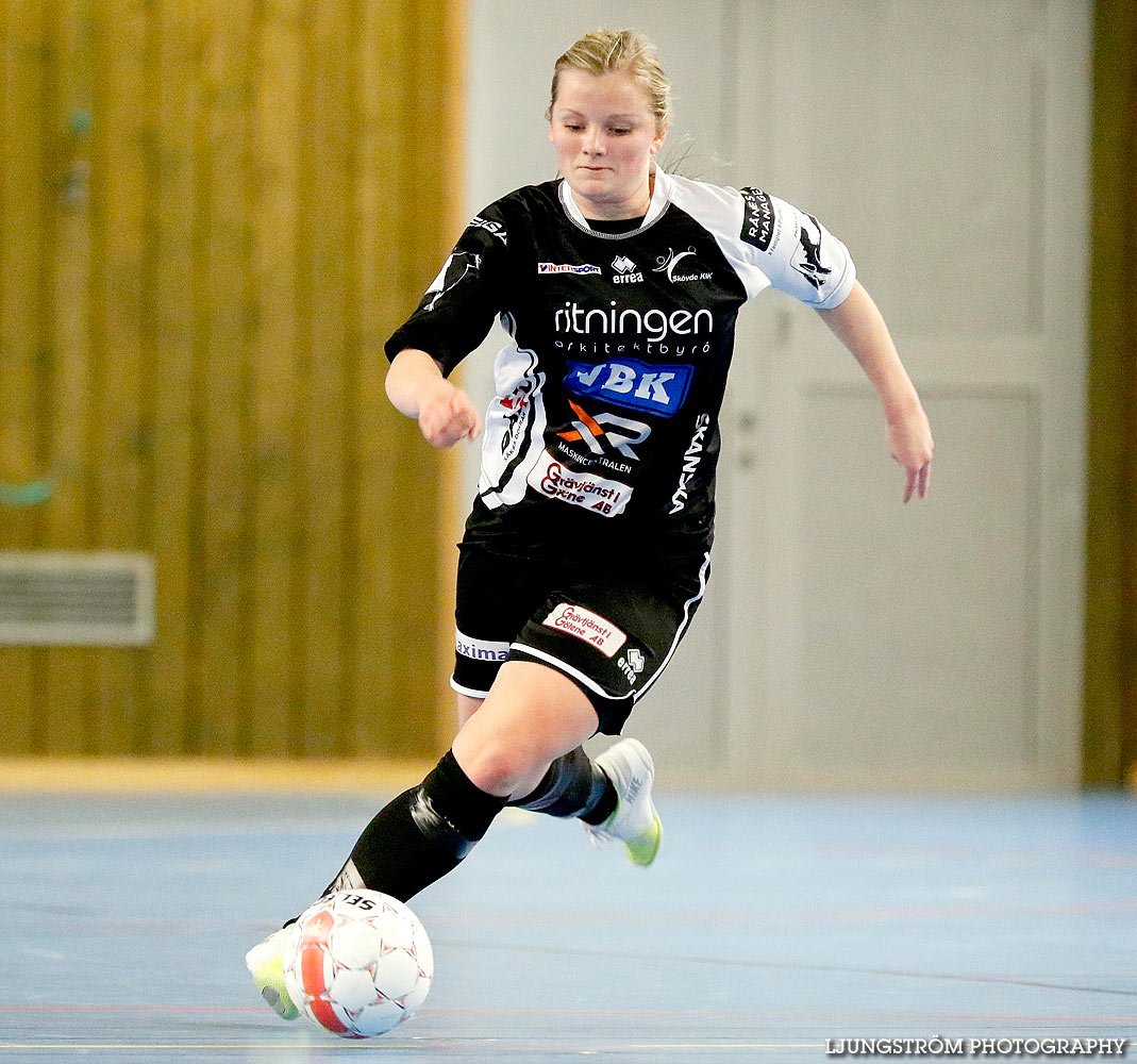 Möbelcupen 1/2-final Skövde KIK-Mariestads BoIS FF 2-1,dam,Tibro Sporthall,Tibro,Sverige,Futsal,,2015,127530