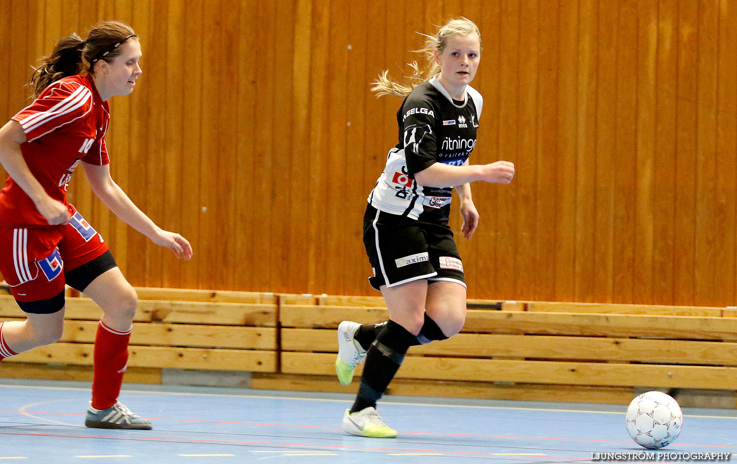 Möbelcupen 1/2-final Skövde KIK-Mariestads BoIS FF 2-1,dam,Tibro Sporthall,Tibro,Sverige,Futsal,,2015,127537