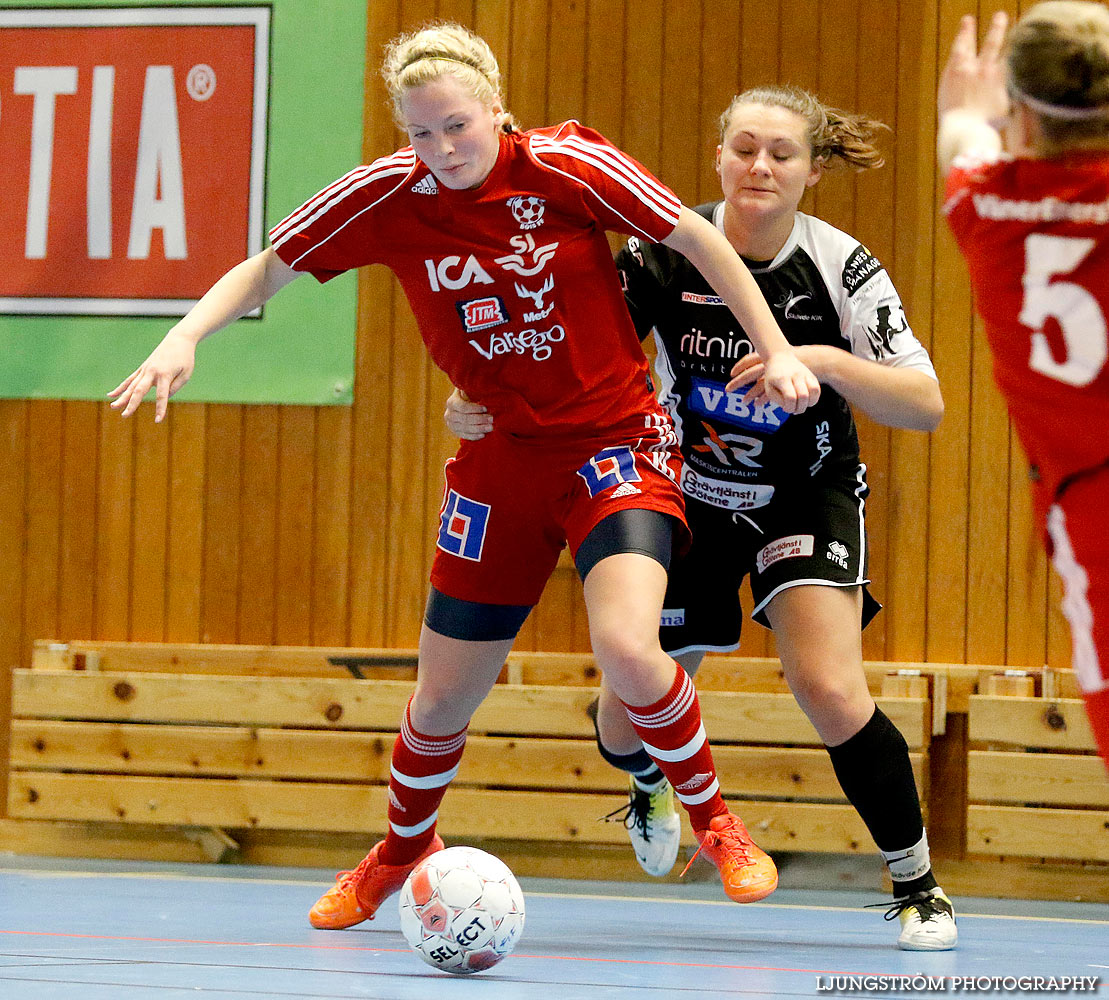 Möbelcupen 1/2-final Skövde KIK-Mariestads BoIS FF 2-1,dam,Tibro Sporthall,Tibro,Sverige,Futsal,,2015,127541