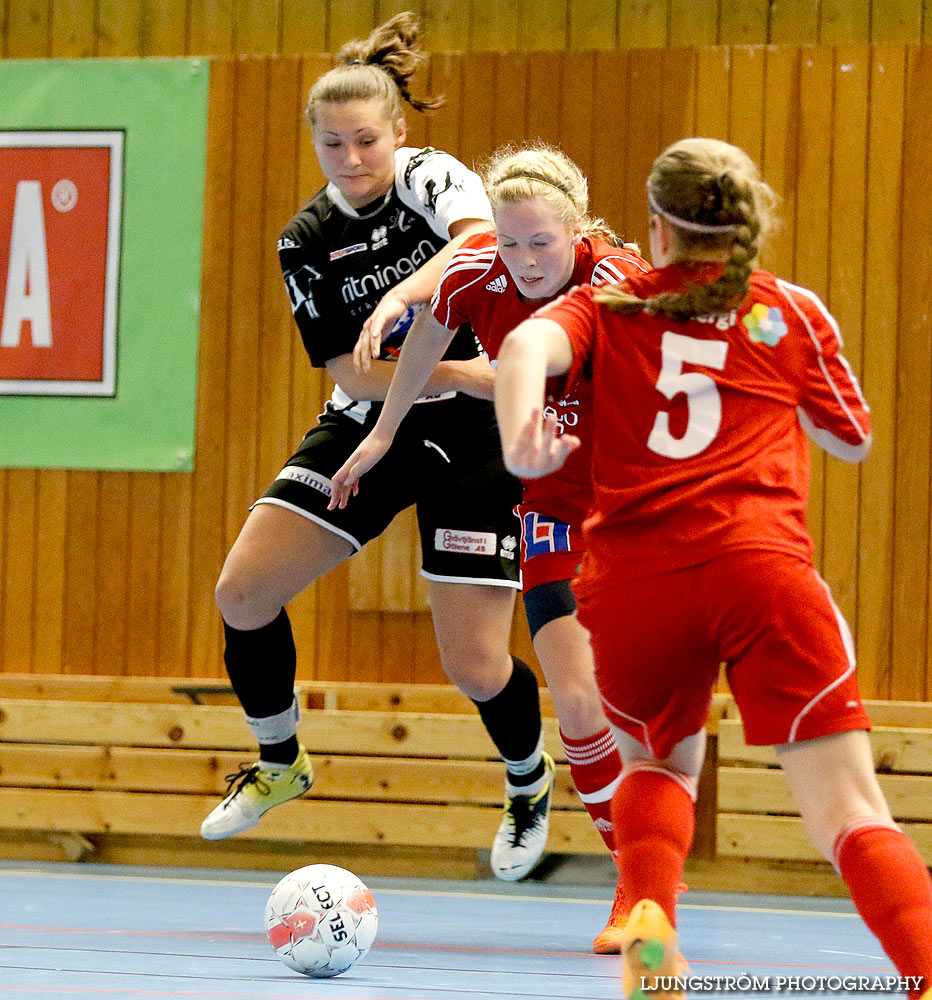 Möbelcupen 1/2-final Skövde KIK-Mariestads BoIS FF 2-1,dam,Tibro Sporthall,Tibro,Sverige,Futsal,,2015,127543
