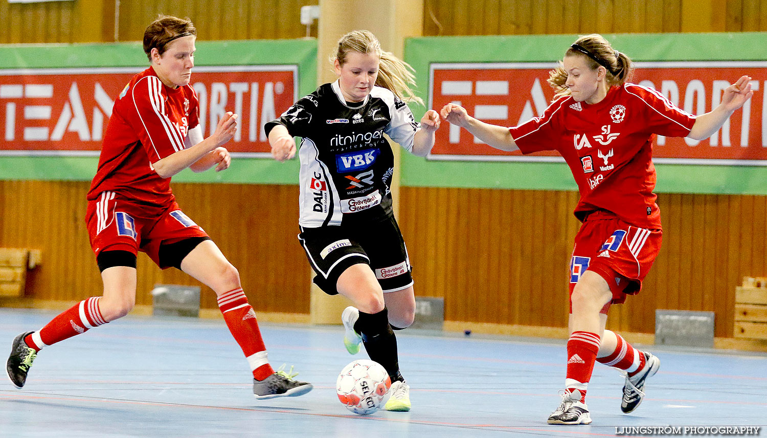 Möbelcupen 1/2-final Skövde KIK-Mariestads BoIS FF 2-1,dam,Tibro Sporthall,Tibro,Sverige,Futsal,,2015,127545