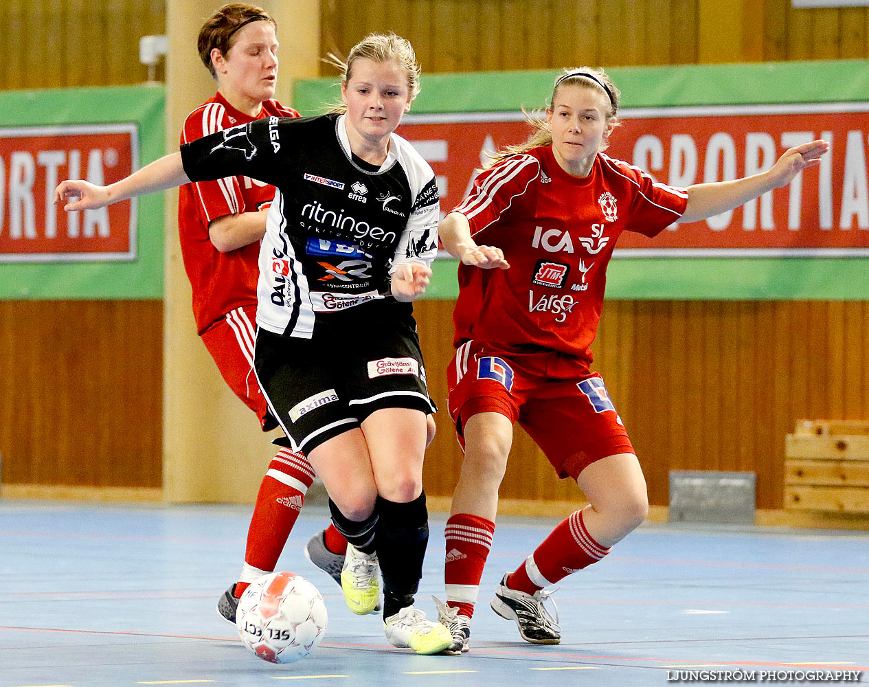 Möbelcupen 1/2-final Skövde KIK-Mariestads BoIS FF 2-1,dam,Tibro Sporthall,Tibro,Sverige,Futsal,,2015,127547