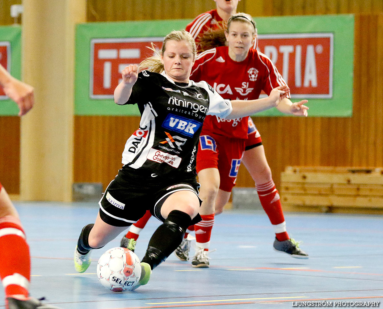 Möbelcupen 1/2-final Skövde KIK-Mariestads BoIS FF 2-1,dam,Tibro Sporthall,Tibro,Sverige,Futsal,,2015,127548