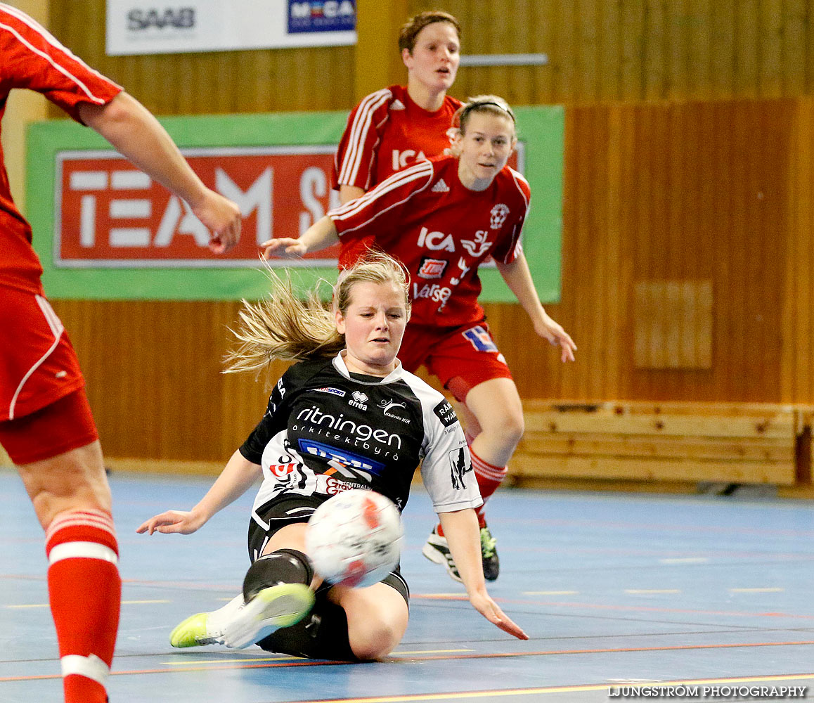 Möbelcupen 1/2-final Skövde KIK-Mariestads BoIS FF 2-1,dam,Tibro Sporthall,Tibro,Sverige,Futsal,,2015,127549