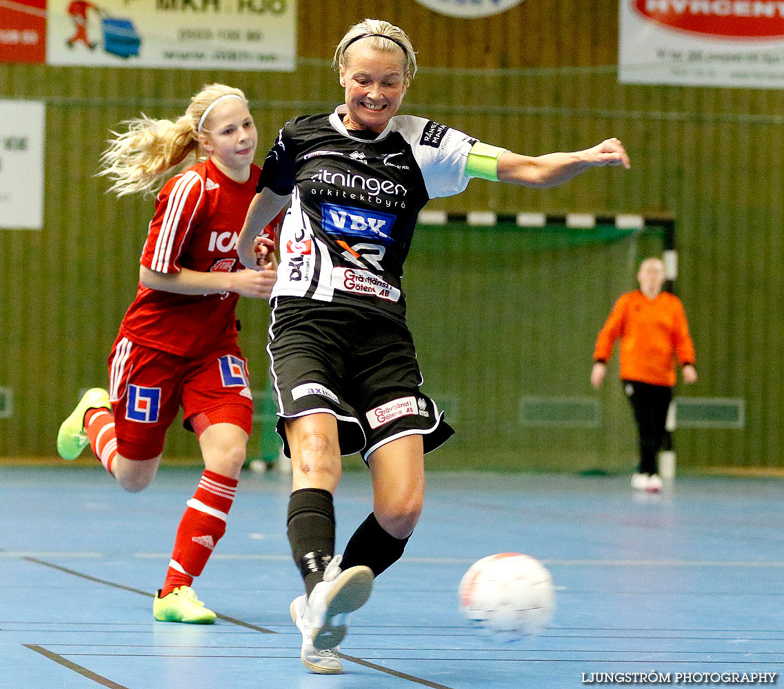 Möbelcupen 1/2-final Skövde KIK-Mariestads BoIS FF 2-1,dam,Tibro Sporthall,Tibro,Sverige,Futsal,,2015,127554