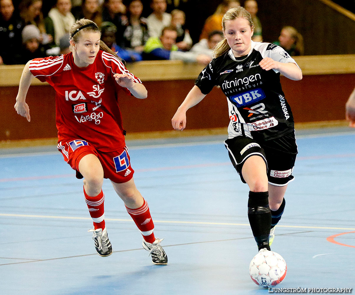 Möbelcupen 1/2-final Skövde KIK-Mariestads BoIS FF 2-1,dam,Tibro Sporthall,Tibro,Sverige,Futsal,,2015,127558