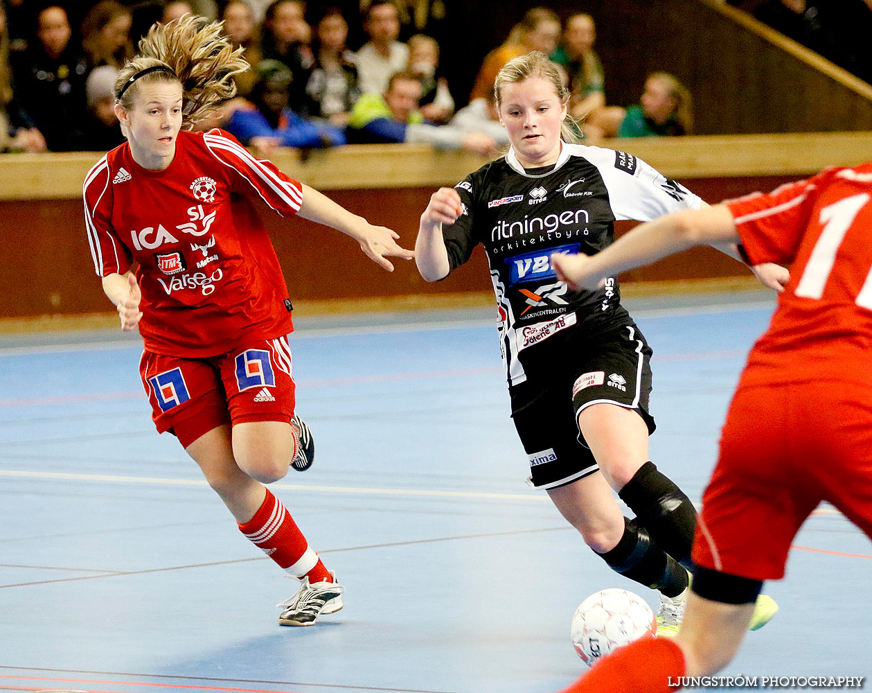 Möbelcupen 1/2-final Skövde KIK-Mariestads BoIS FF 2-1,dam,Tibro Sporthall,Tibro,Sverige,Futsal,,2015,127559