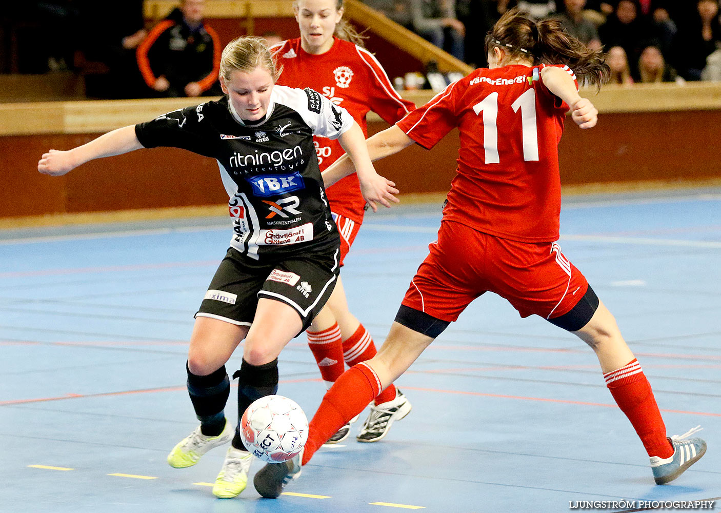 Möbelcupen 1/2-final Skövde KIK-Mariestads BoIS FF 2-1,dam,Tibro Sporthall,Tibro,Sverige,Futsal,,2015,127560