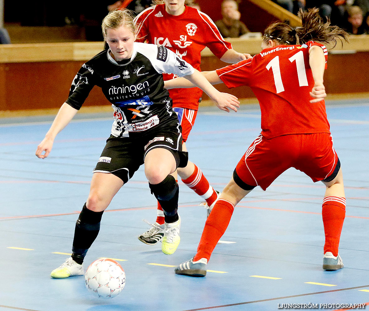 Möbelcupen 1/2-final Skövde KIK-Mariestads BoIS FF 2-1,dam,Tibro Sporthall,Tibro,Sverige,Futsal,,2015,127561