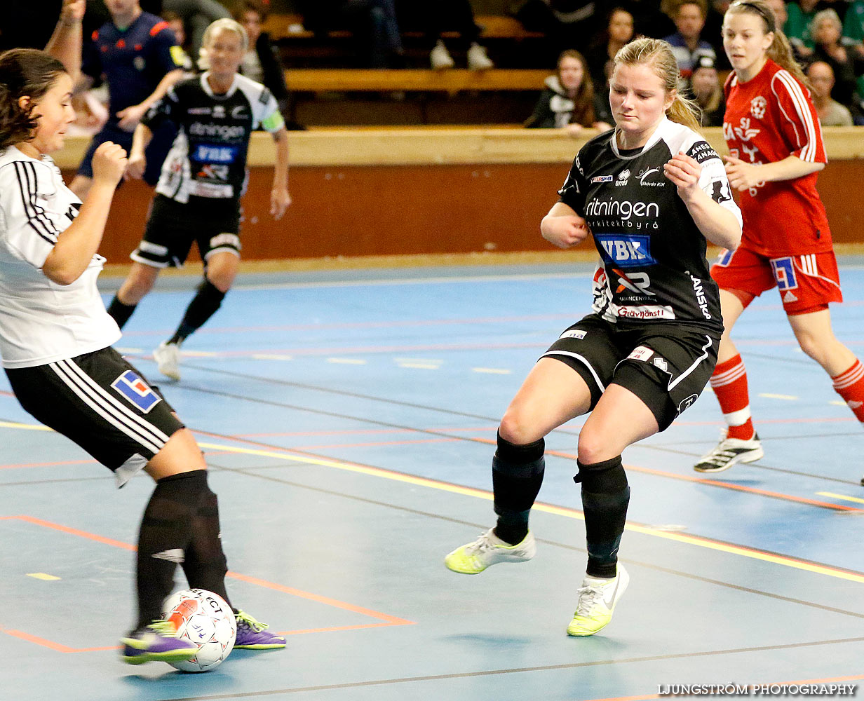 Möbelcupen 1/2-final Skövde KIK-Mariestads BoIS FF 2-1,dam,Tibro Sporthall,Tibro,Sverige,Futsal,,2015,127562