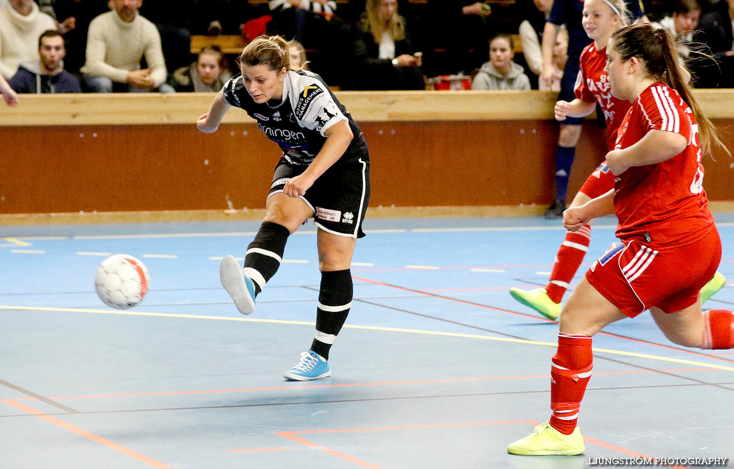 Möbelcupen 1/2-final Skövde KIK-Mariestads BoIS FF 2-1,dam,Tibro Sporthall,Tibro,Sverige,Futsal,,2015,127569