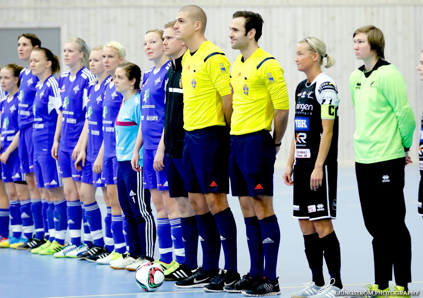 IFK Åkullsjön-Skövde KIK 1/2-final 3-6,dam,Hammarö Arena,Karlstad,Sverige,Futsal,,2015,103675