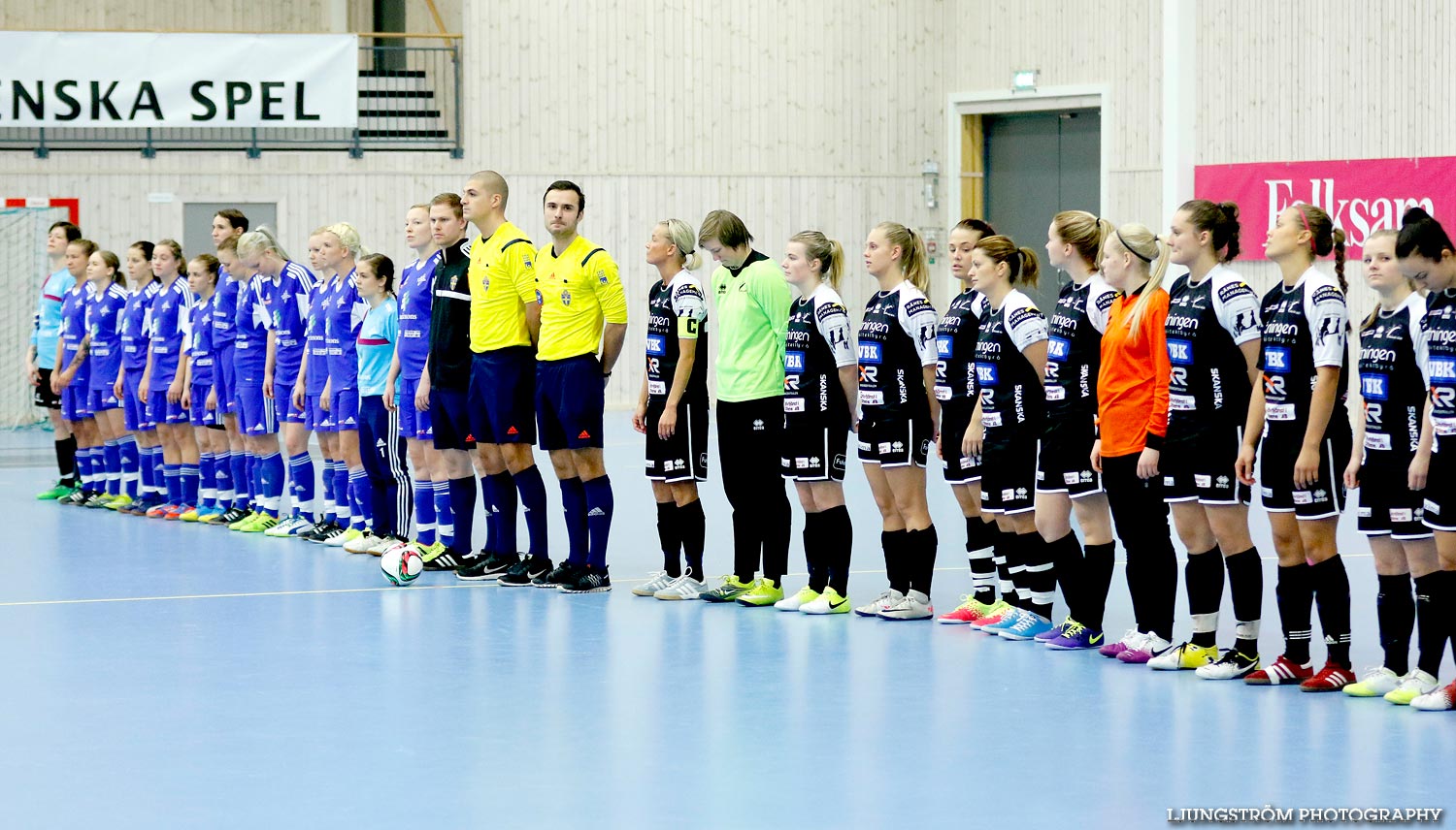IFK Åkullsjön-Skövde KIK 1/2-final 3-6,dam,Hammarö Arena,Karlstad,Sverige,Futsal,,2015,103677