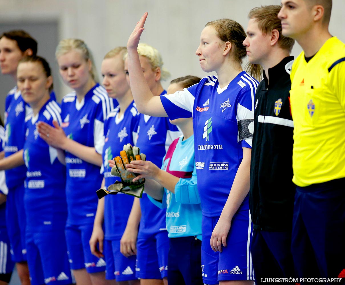 IFK Åkullsjön-Skövde KIK 1/2-final 3-6,dam,Hammarö Arena,Karlstad,Sverige,Futsal,,2015,103678