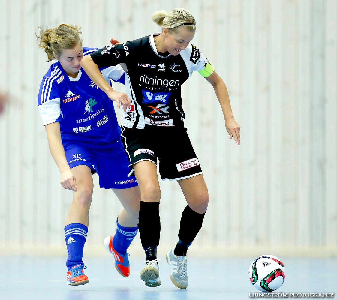 IFK Åkullsjön-Skövde KIK 1/2-final 3-6,dam,Hammarö Arena,Karlstad,Sverige,Futsal,,2015,103700