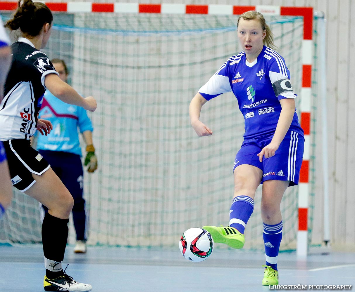 IFK Åkullsjön-Skövde KIK 1/2-final 3-6,dam,Hammarö Arena,Karlstad,Sverige,Futsal,,2015,103705