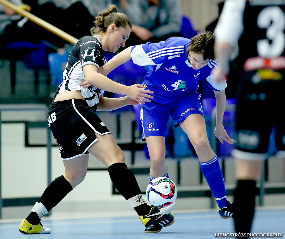 IFK Åkullsjön-Skövde KIK 1/2-final 3-6,dam,Hammarö Arena,Karlstad,Sverige,Futsal,,2015,103708