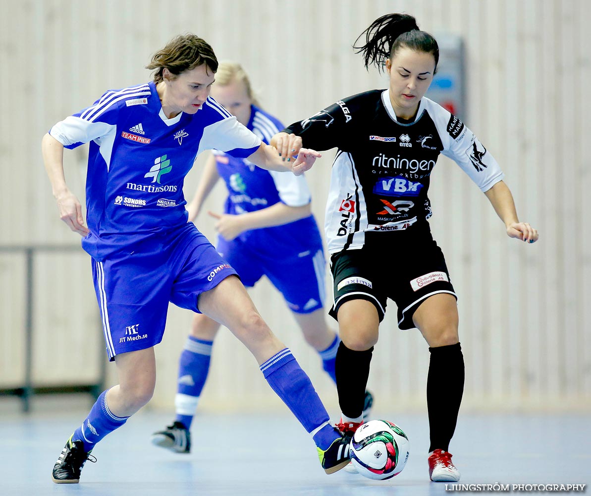 IFK Åkullsjön-Skövde KIK 1/2-final 3-6,dam,Hammarö Arena,Karlstad,Sverige,Futsal,,2015,103709