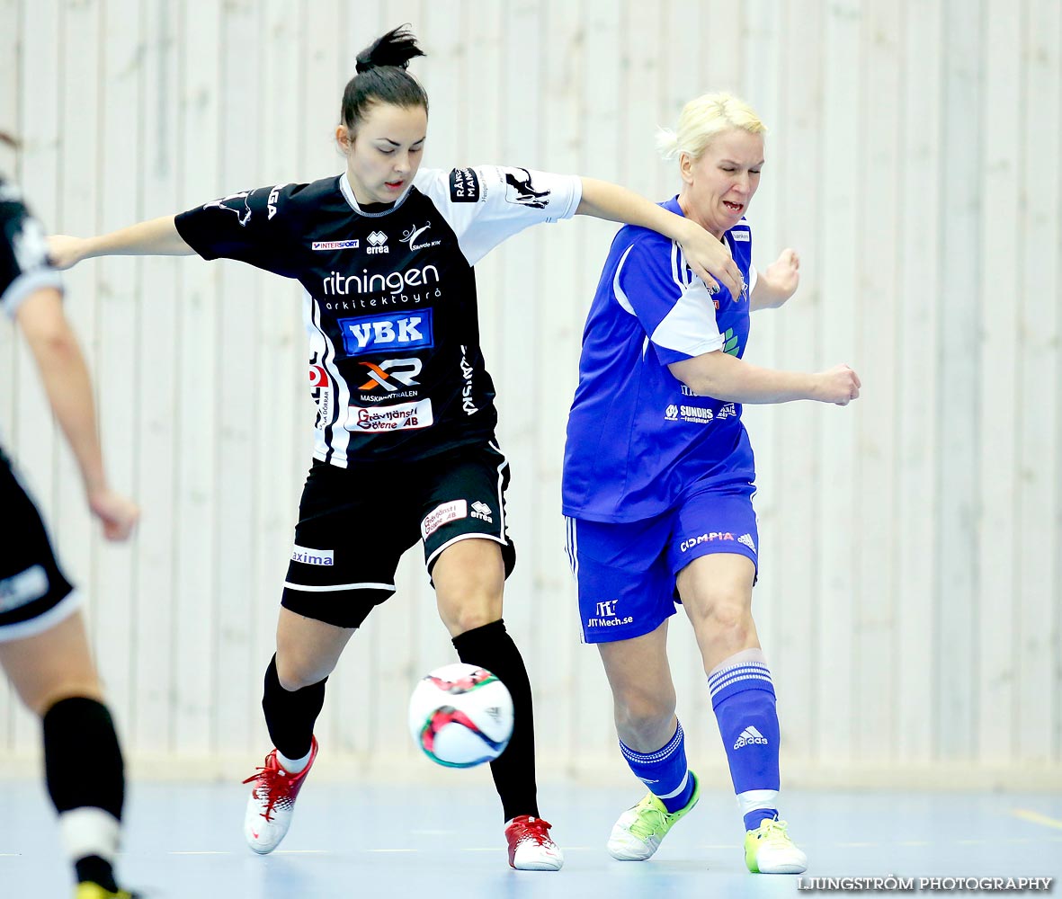 IFK Åkullsjön-Skövde KIK 1/2-final 3-6,dam,Hammarö Arena,Karlstad,Sverige,Futsal,,2015,103716