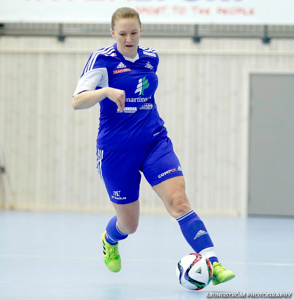 IFK Åkullsjön-Skövde KIK 1/2-final 3-6,dam,Hammarö Arena,Karlstad,Sverige,Futsal,,2015,103720