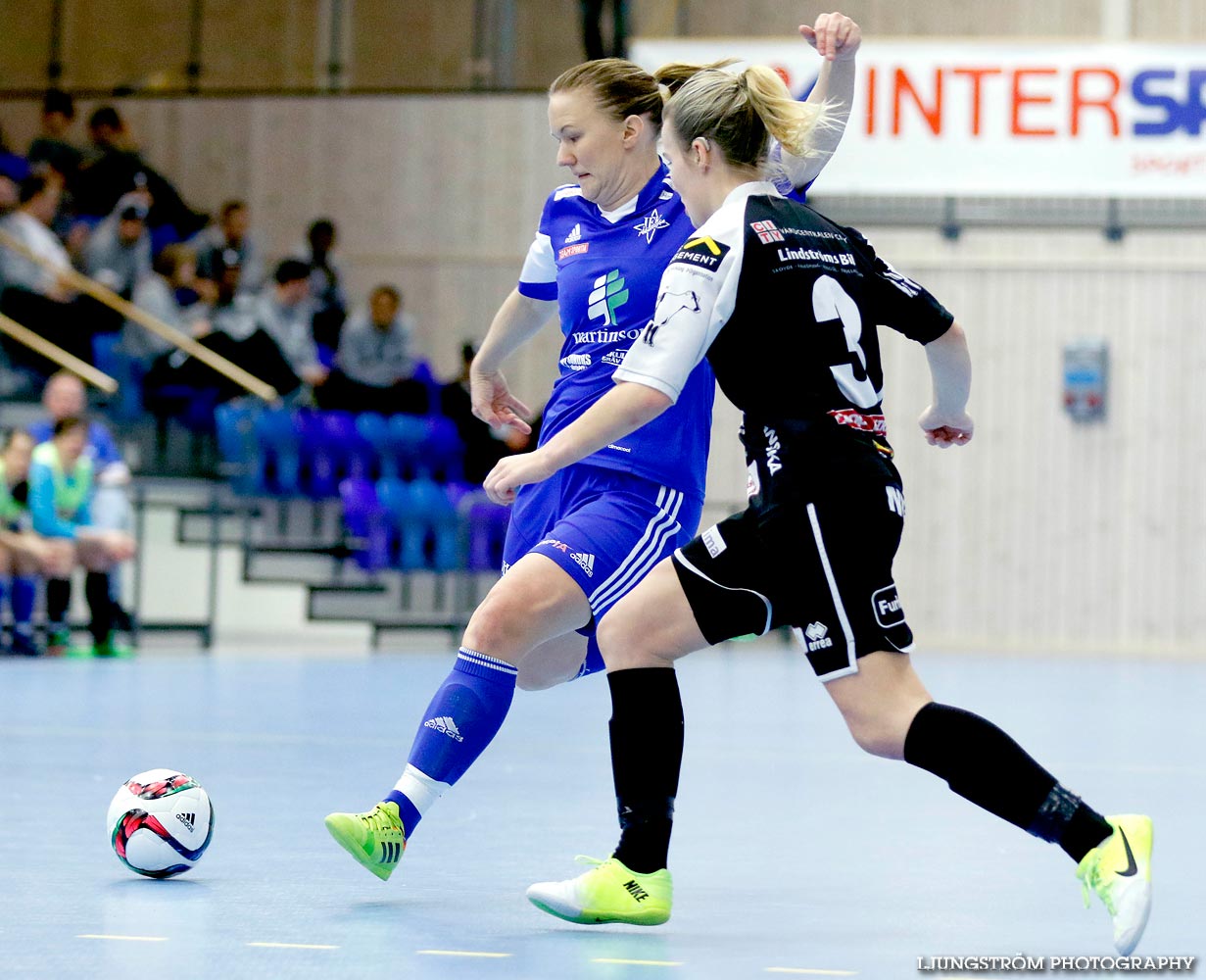 IFK Åkullsjön-Skövde KIK 1/2-final 3-6,dam,Hammarö Arena,Karlstad,Sverige,Futsal,,2015,103723