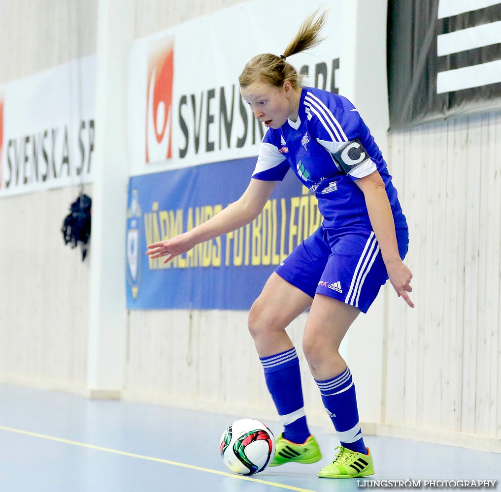 IFK Åkullsjön-Skövde KIK 1/2-final 3-6,dam,Hammarö Arena,Karlstad,Sverige,Futsal,,2015,103724