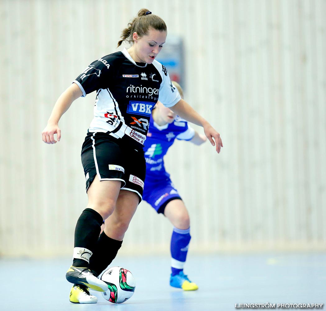 IFK Åkullsjön-Skövde KIK 1/2-final 3-6,dam,Hammarö Arena,Karlstad,Sverige,Futsal,,2015,103734