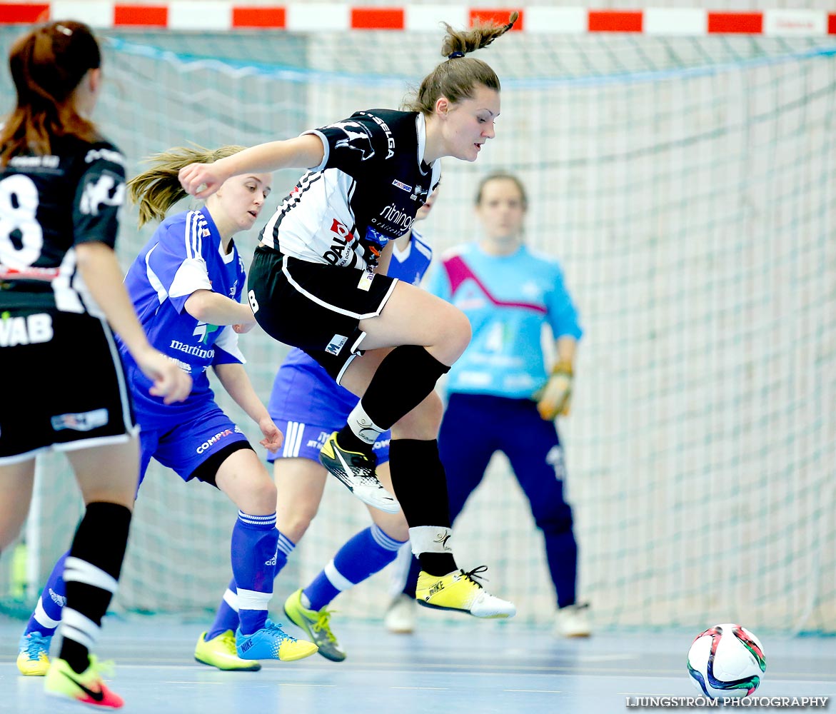 IFK Åkullsjön-Skövde KIK 1/2-final 3-6,dam,Hammarö Arena,Karlstad,Sverige,Futsal,,2015,103739