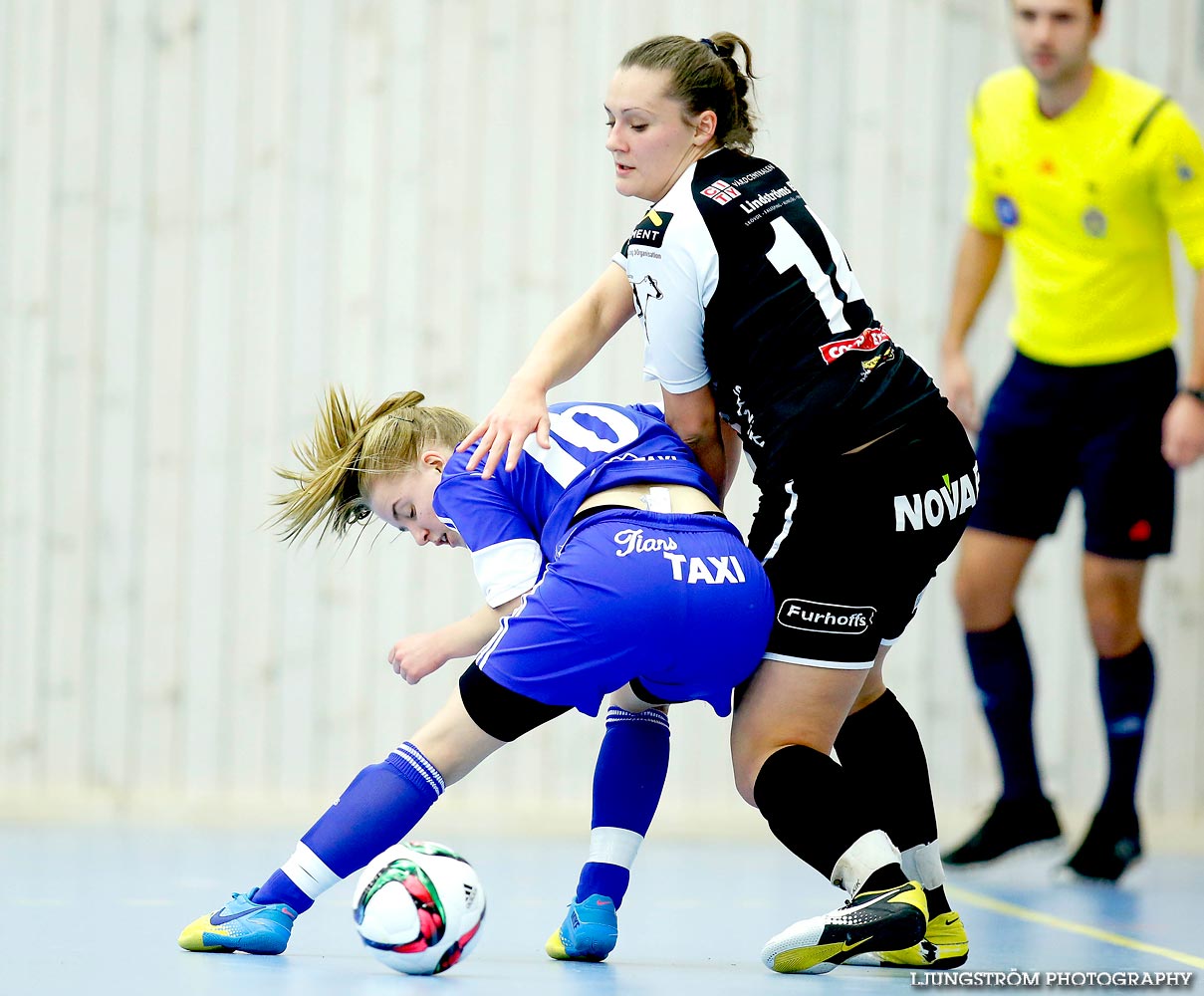 IFK Åkullsjön-Skövde KIK 1/2-final 3-6,dam,Hammarö Arena,Karlstad,Sverige,Futsal,,2015,103740
