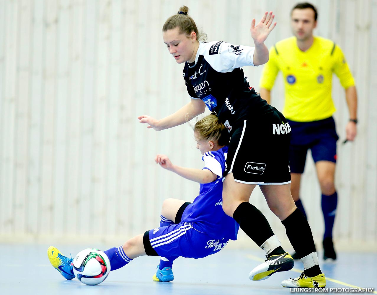 IFK Åkullsjön-Skövde KIK 1/2-final 3-6,dam,Hammarö Arena,Karlstad,Sverige,Futsal,,2015,103742