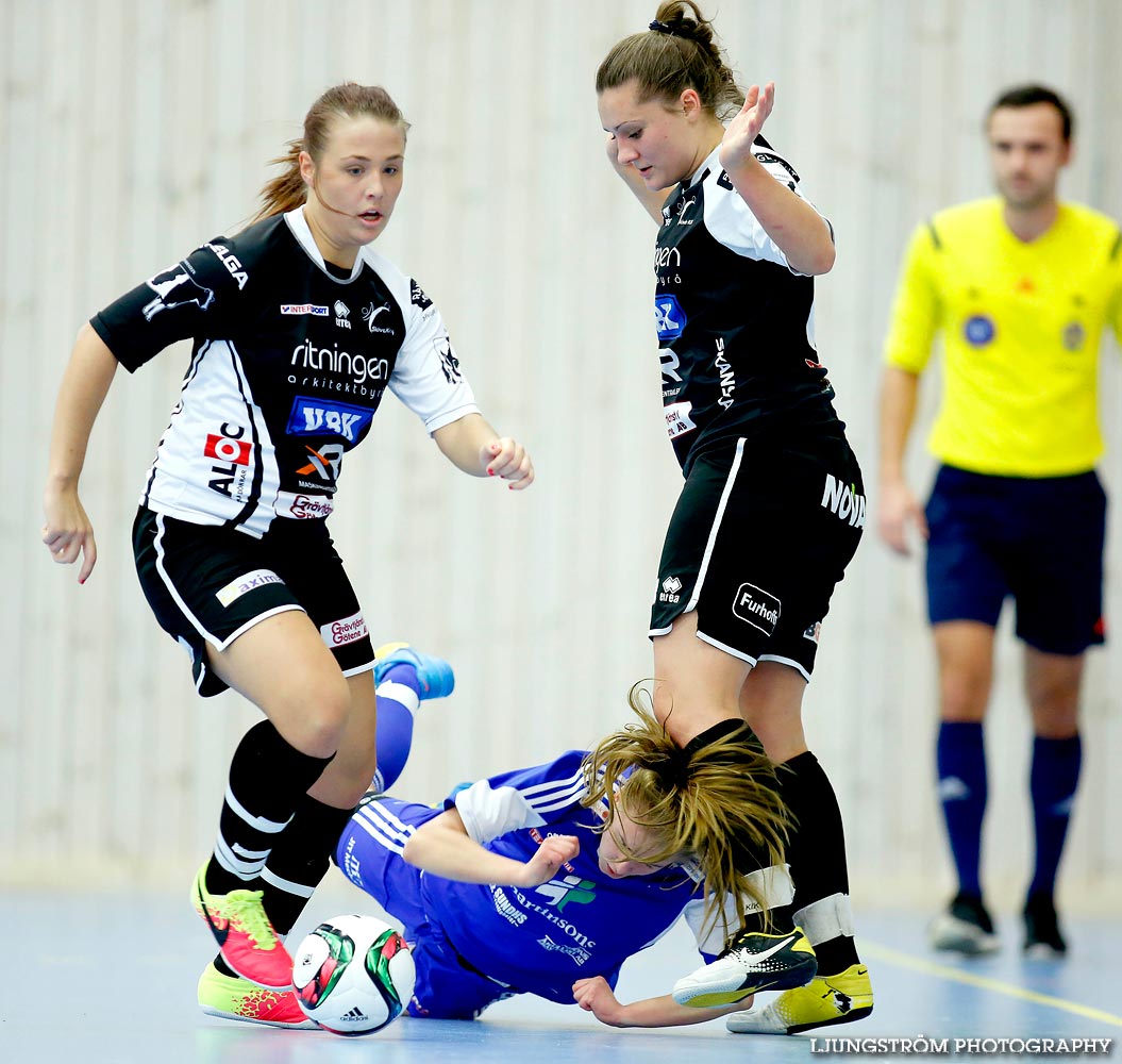 IFK Åkullsjön-Skövde KIK 1/2-final 3-6,dam,Hammarö Arena,Karlstad,Sverige,Futsal,,2015,103743