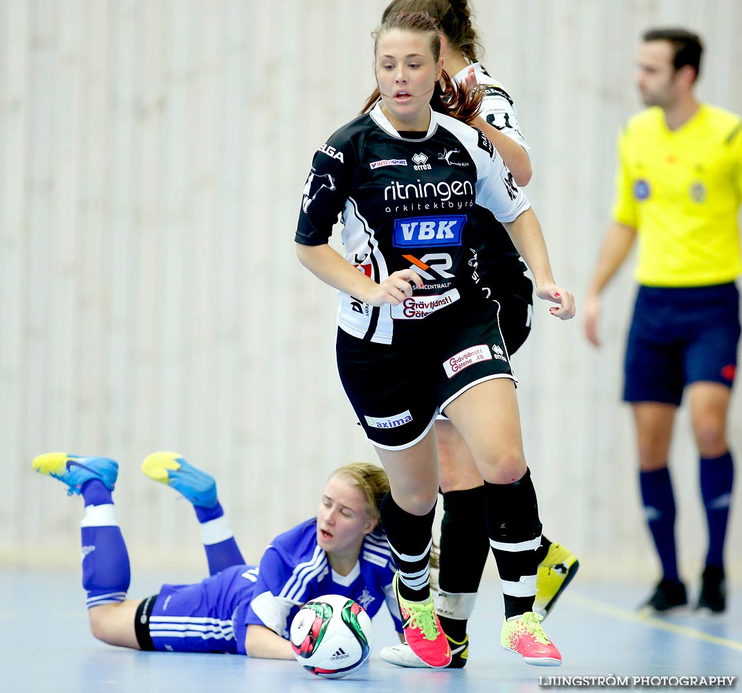 IFK Åkullsjön-Skövde KIK 1/2-final 3-6,dam,Hammarö Arena,Karlstad,Sverige,Futsal,,2015,103744