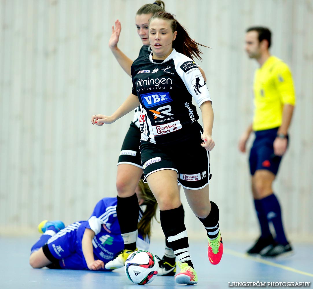 IFK Åkullsjön-Skövde KIK 1/2-final 3-6,dam,Hammarö Arena,Karlstad,Sverige,Futsal,,2015,103745