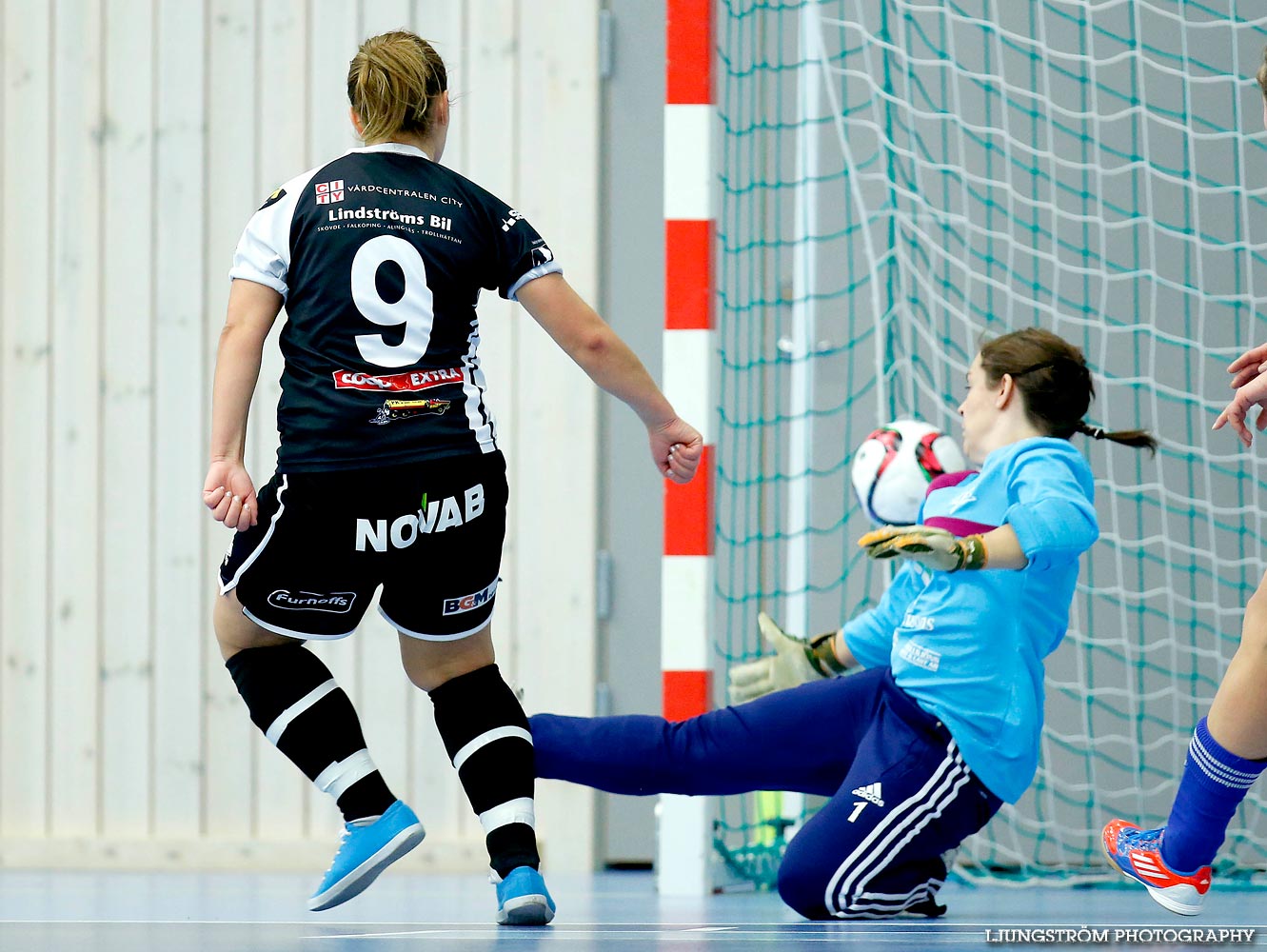 IFK Åkullsjön-Skövde KIK 1/2-final 3-6,dam,Hammarö Arena,Karlstad,Sverige,Futsal,,2015,103749